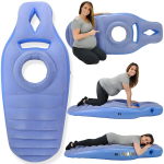 T&auml;ispuhutav madrats rasedatele LIVMAN HZL-152X, mille keskel on avaus k&uuml;lili lamamiseks