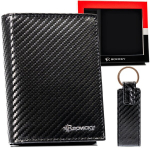 Rovicky kinkekomplekt meestele naturaalsest nahast (rahakott, v&otilde;tmehoidja)