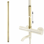 Pikendusadapter vann-du&scaron;ikomplektile Rea, Gold, 60 cm