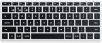 Satechi Slim X1 Bluetooth klaviatuur (silver), Satechi Slim X1 Bluetooth keyboard (silver)