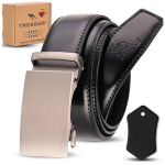 TRESSARI Meeste automaatne nahkrihm 120 cm must