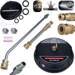 Puhastuskomplekt JetLine ProSet T-Racer 15 &ndash; Professionaalne, 70 cm l&uuml;&uuml;s, Max 250 bar