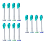 Elektrilise hambaharja otsik SPSH elektrilise hambaharja otsikud, &uuml;hilduvad Philips Sonicare 'iga, 12 tk.