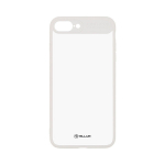 Tellur h&uuml;briidne matt &auml;&auml;rtega korpus iPhone 8 Plus (TLL121603) &ndash; l&auml;bipaistev/valge