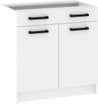 K&ouml;&ouml;gikapp Meblocross Korfu KOR-08-S80-1SZ, valge