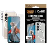 Zestaw ochronny CARE by PanzerGlass  Flagship 3w1 Etui+Szkło+Lens do Samsung Galaxy S25