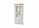 Vitriinkapp Imv Westminster, 97 cm, valge/tamm