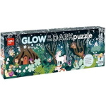Laste puzzle - APLI KIDS - Maagiline mets - 200 t&uuml;kki - Fluorestsents - 150 x 30 cm