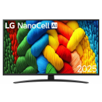 TV NanoCell LG 75NANO81A6A 189 cm 4K UHD 2025