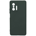 Evelatus xiaomi xiaomi 11t/11t pro nano silikoon&uuml;mbris pehme puutega TPU tumeroheline