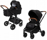 Universaalne jalutusk&auml;ru Muuvo Quick, Onyx Black