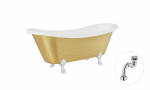 Vann Besco Amelia Glam 190, Gold+Chrome, sifooniga Klik-klak Chrome