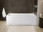 Vann Besco Modern, 180 x 80 cm, soonikkoes valge viimistlusega