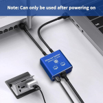 Gigabit Lan jaotur 1 kuni 2 Usb-c toiteallikaga