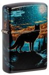 Zippo tulemasin 46252 Moonlight Wolf Design