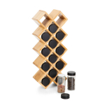 Homla v&uuml;rtsipurkide komplekt B2 Bamboo Essentials, 15-osaline, pruun