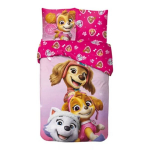Paw Patrol voodipesukomplekt, 140x200 cm