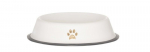 Kauss 4Living Paw, 25,5 cm, valge/kuldne