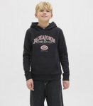 ---Jack & Jones laste dressipluus 12289751*01, must 5715828689201