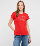 Mustang Naiste T-s&auml;rk 1016753*7271, punane