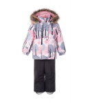 Lenne t&uuml;drukute talvekomplekt 330/150 g 25315*1246, roosa/hall