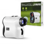 Golfi binokkel laserm&otilde;&otilde;tmise funktsiooniga kuni 500m LIVMAN 5-500M