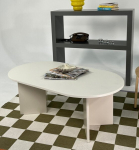 Kohvilaud, Leo Suur, 110x42x60 cm, Kreemjas