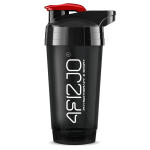 Shaker &scaron;eiker 4FIZJO ULTRA 700 ml must-punane - proteiini &scaron;eiker, spordipudel, toidulisanditele