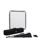 Valgustusseadmed - Manfrotto Pro Scrim K&otilde;ik &Uuml;hes Komplekt 1.1x1.1, Sidabras