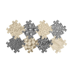 Sensoorne ortopeediline vaip-pusle Loomulikkus, 8 tk.