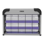 Noveen IKN220 Putukatestamis Lambid 2500V Vaikne T&ouml;&ouml; &Uuml;ksk&otilde;ik Kuidas Kuni 40m&sup2; Siseruumides Rippuv v&otilde;i Seisev Must