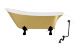 Vann Besco Olaya Glam 160, Gold+Black, sifooniga &uuml;levooluga Klik-klak Black