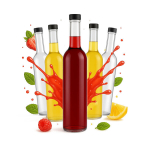 5x 500ml Futura pudelid Gpi keeratava korgiga
