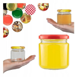 Purk 200ml kaanega Fi66, 12 tk. - keediste, hoidiste jaoks