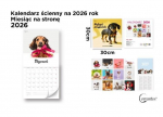 Kalender 2026, seinale 30x30cm Koerad - Cervantes