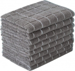 Mikrokiust k&ouml;&ouml;gir&auml;tikud, peaaegu volditud, 26x18 tolli, hallid, 8 tk.