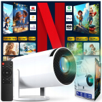 Projektor Kaasaskantav multimeediaprojektor WiFi, Full HD, HDMI ja k&otilde;lariga