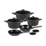Berlinger Haus pottide ja pannide komplekt Anthracite Collection BH-8140N, hall, 10-osaline