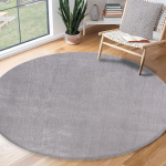 Vaip, &uuml;lipehme, masinpestav, &uuml;mmargune, hall, l&auml;bim&otilde;&otilde;duga 120 cm