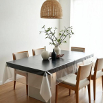 L&auml;bipaistev laudlina, PVC, 140x250 cm, l&auml;bipaistev