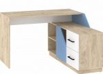 Kirjutuslaud Pax Pax-03, pruun/sinine
