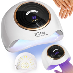 LIVMAN SUN C2 UV-LED-iga manik&uuml;&uuml;ri ja pedik&uuml;&uuml;ri jaoks - eemaldatava alusega, 288W, 63LED