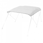Paadi bimini katuse asenduskate 244x246-262 cm helehall, pol&uuml;ester