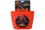 Plastist jalgratta korv Marvel Spider-Man, punane, Rood