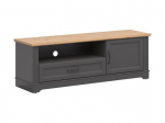 TV-laud Black Red White Tolmin, must