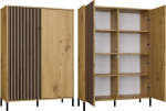 Riiul Top E Shop Selsey, pruun