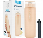 Klaasist veefilterpudel + filter