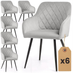 6 tooli komplekt Akord Velto, hall