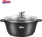 Valatud alumiiniumist katel kaanega 32x14.5 CM 11.6 L HR-ME-32CL, CLASSIC, VANORA HOME