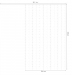 LED valguskardin 300 LED, 3x3 m, soe valge